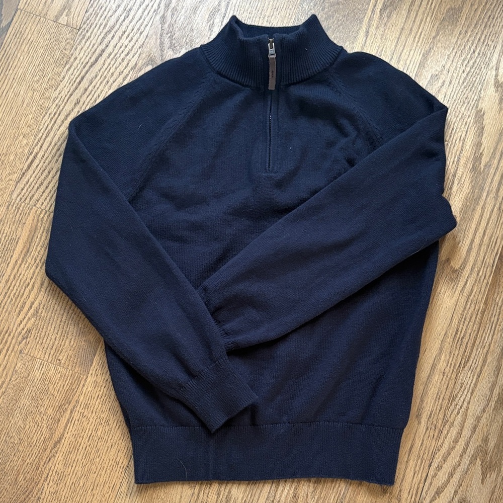 Crewcuts Boys’ Navy half-zip Sweater